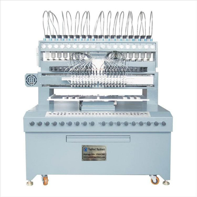 18 Colors Plastic Dropping Machine