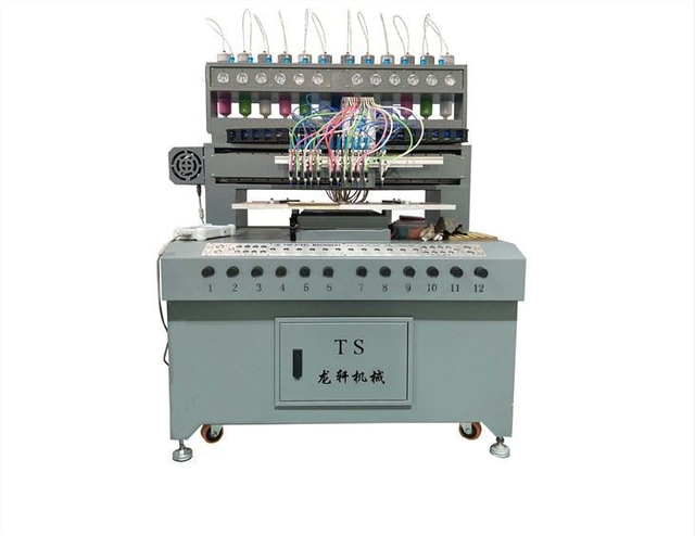12 Colors Plastic Dropping Machine