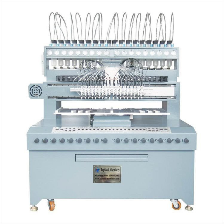 18 Colors Plastic Dropping Machine